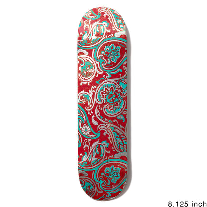 EVISEN TEAM PAISLEY RED TURQUOISE - 8.125