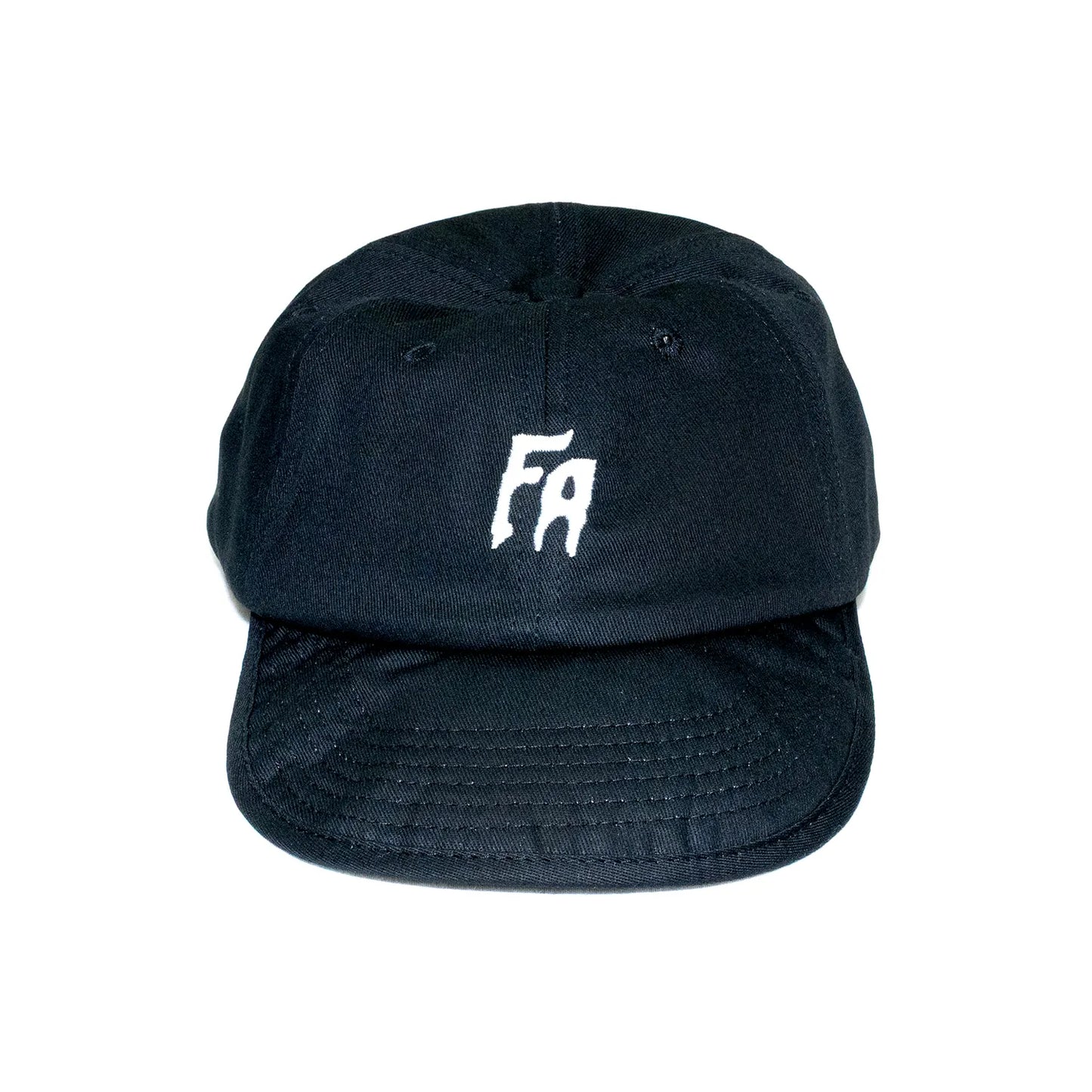Fucking Awesomeを代表する人気キャップ「SEDUCTION FLOPPY HAT」のBLACKカラーの正面からの商品写真