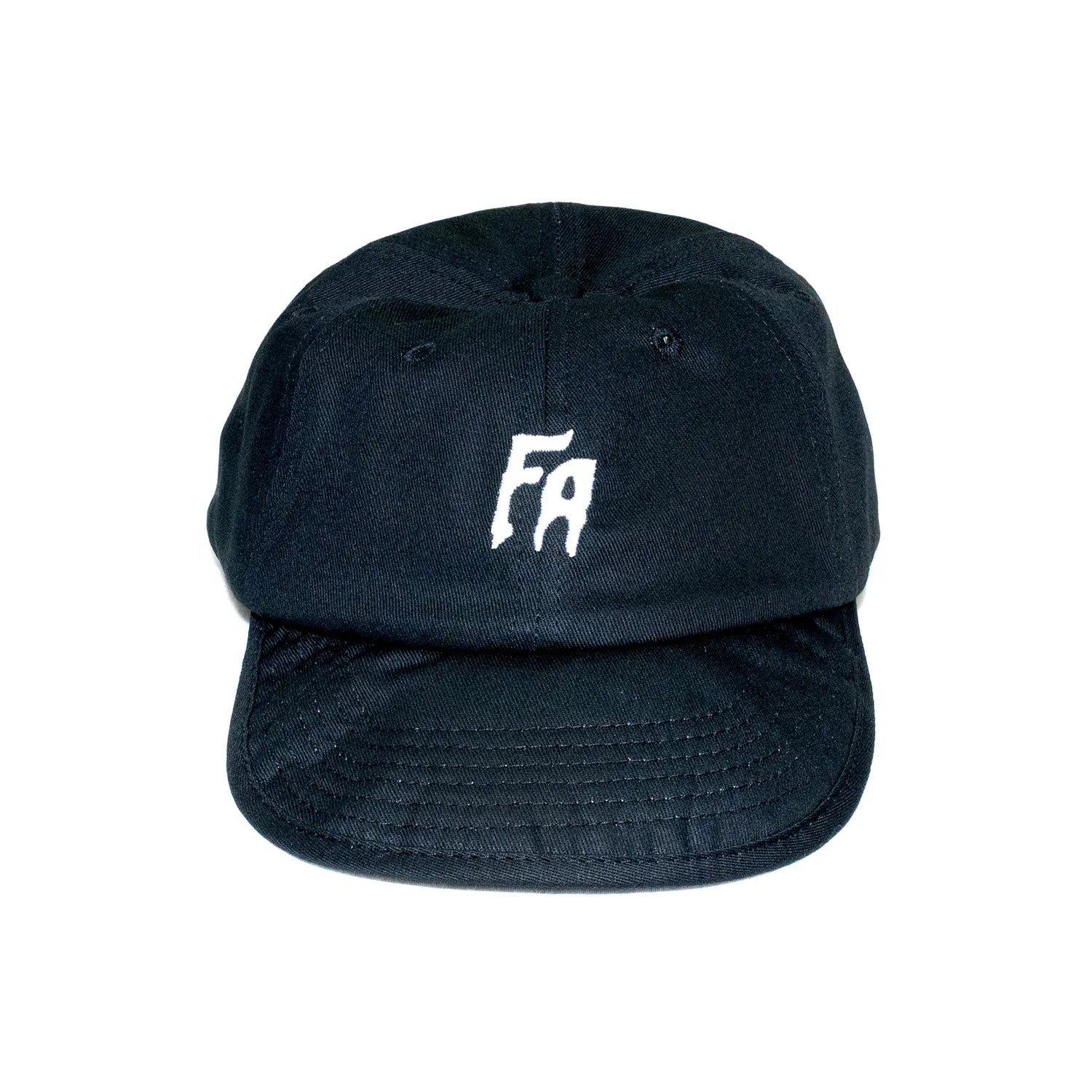 Fucking Awesomeを代表する人気キャップ「SEDUCTION FLOPPY HAT」のBLACKカラーの正面からの商品写真