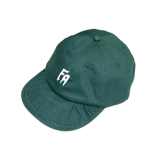 Fucking Awesomeを代表する人気キャップ「SEDUCTION FLOPPY HAT」のFOREST GREENカラーの斜め左上からの商品写真