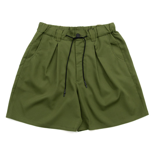 FAKIE STANCE DOT AIR SHORTS - OLIVE