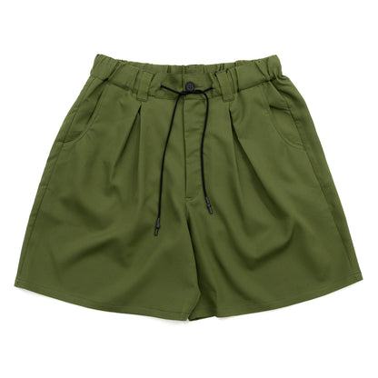 FAKIE STANCE DOT AIR SHORTS - OLIVE