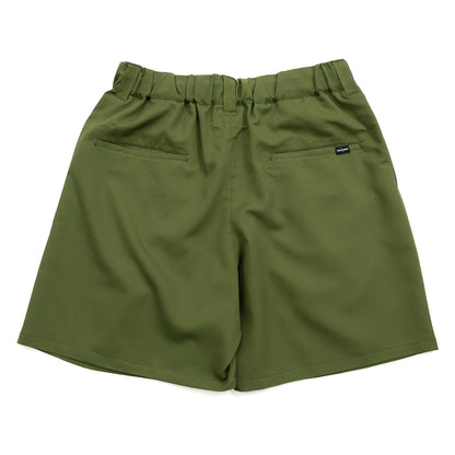 FAKIE STANCE DOT AIR SHORTS - OLIVE