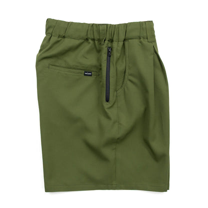 FAKIE STANCE DOT AIR SHORTS - OLIVE