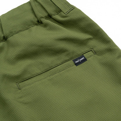 FAKIE STANCE DOT AIR SHORTS - OLIVE