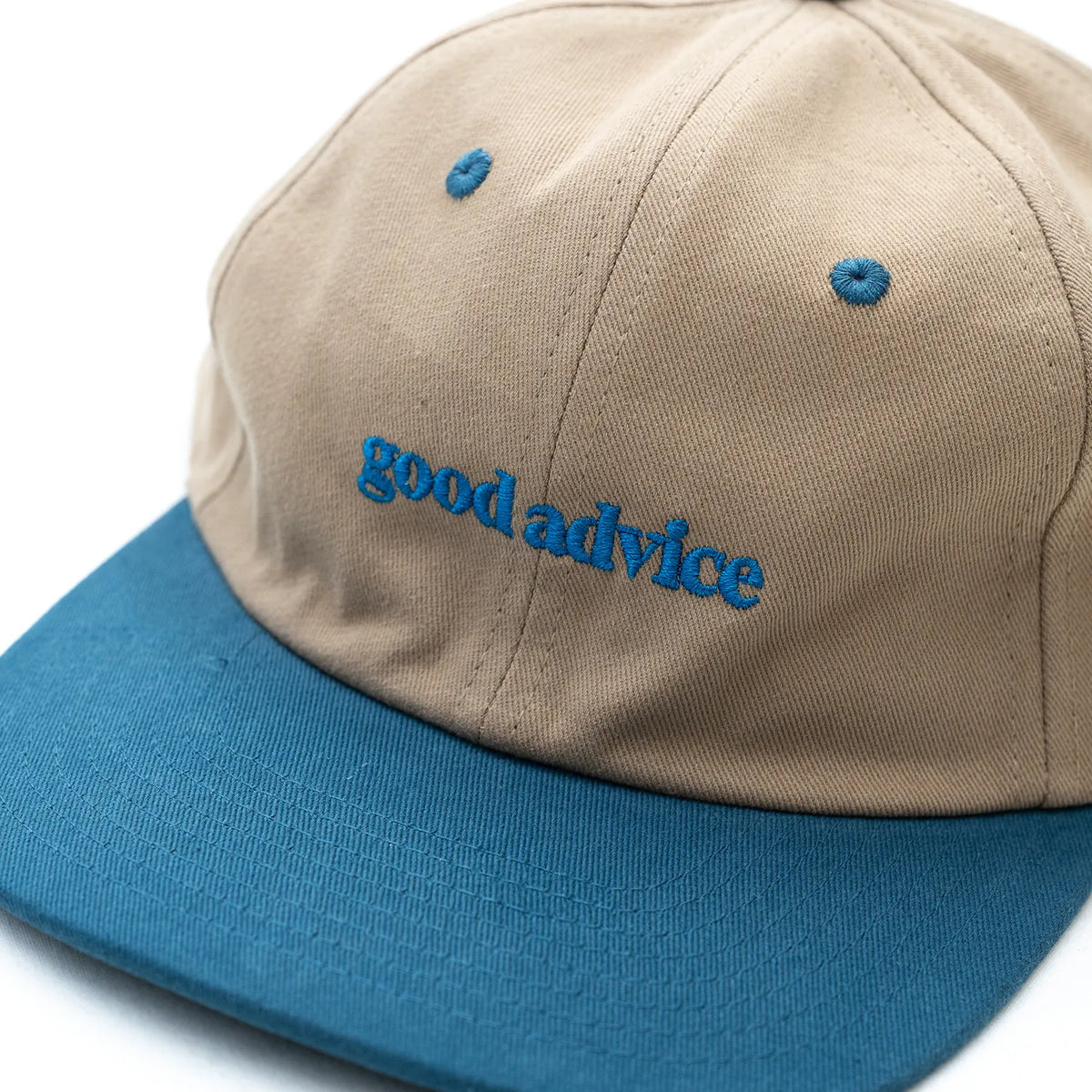 Good Advice / GA BARLOGO CAP - SAND/NAVY
