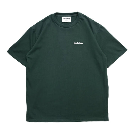 Good Advice / GOOD TIME S/S TEE - DARK GREEN
