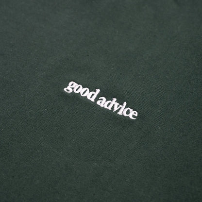 Good Advice / GOOD TIME S/S TEE - DARK GREEN