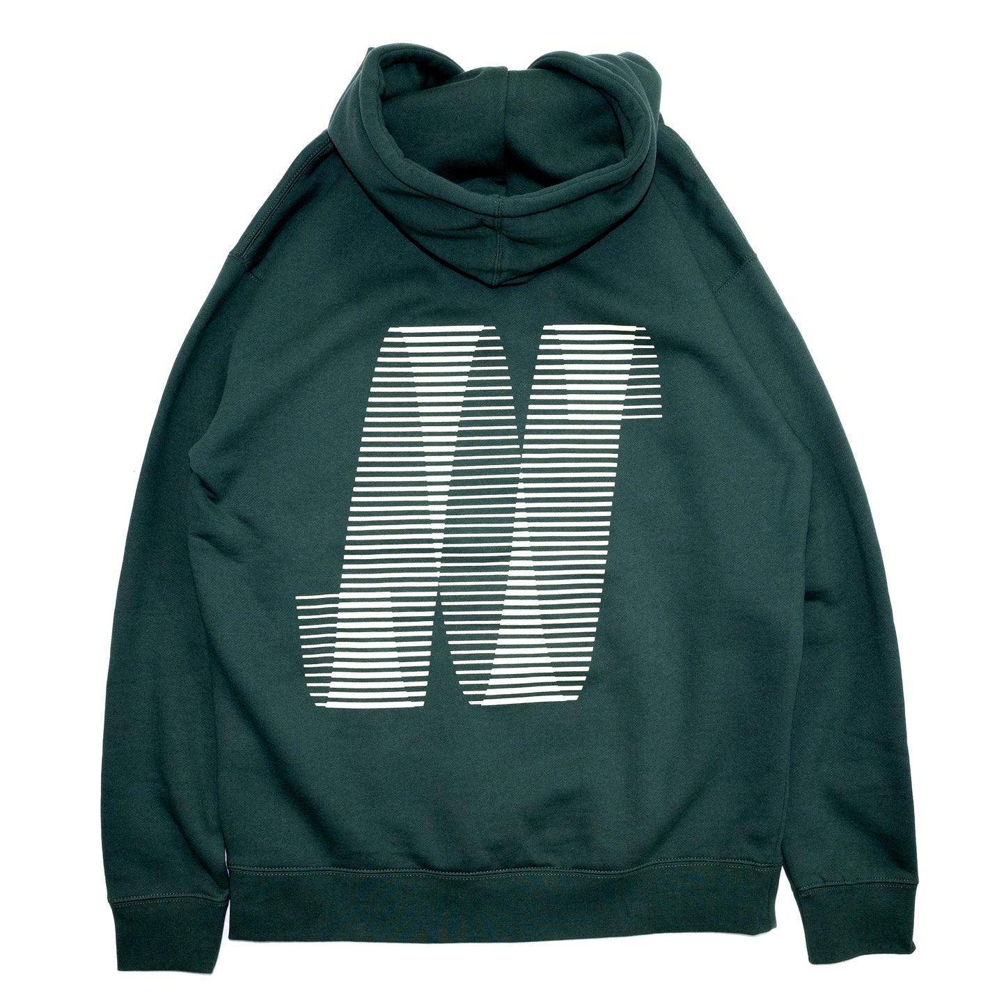 NORTH SKATE MAG N LOGO HOODIE - PINE GREEN