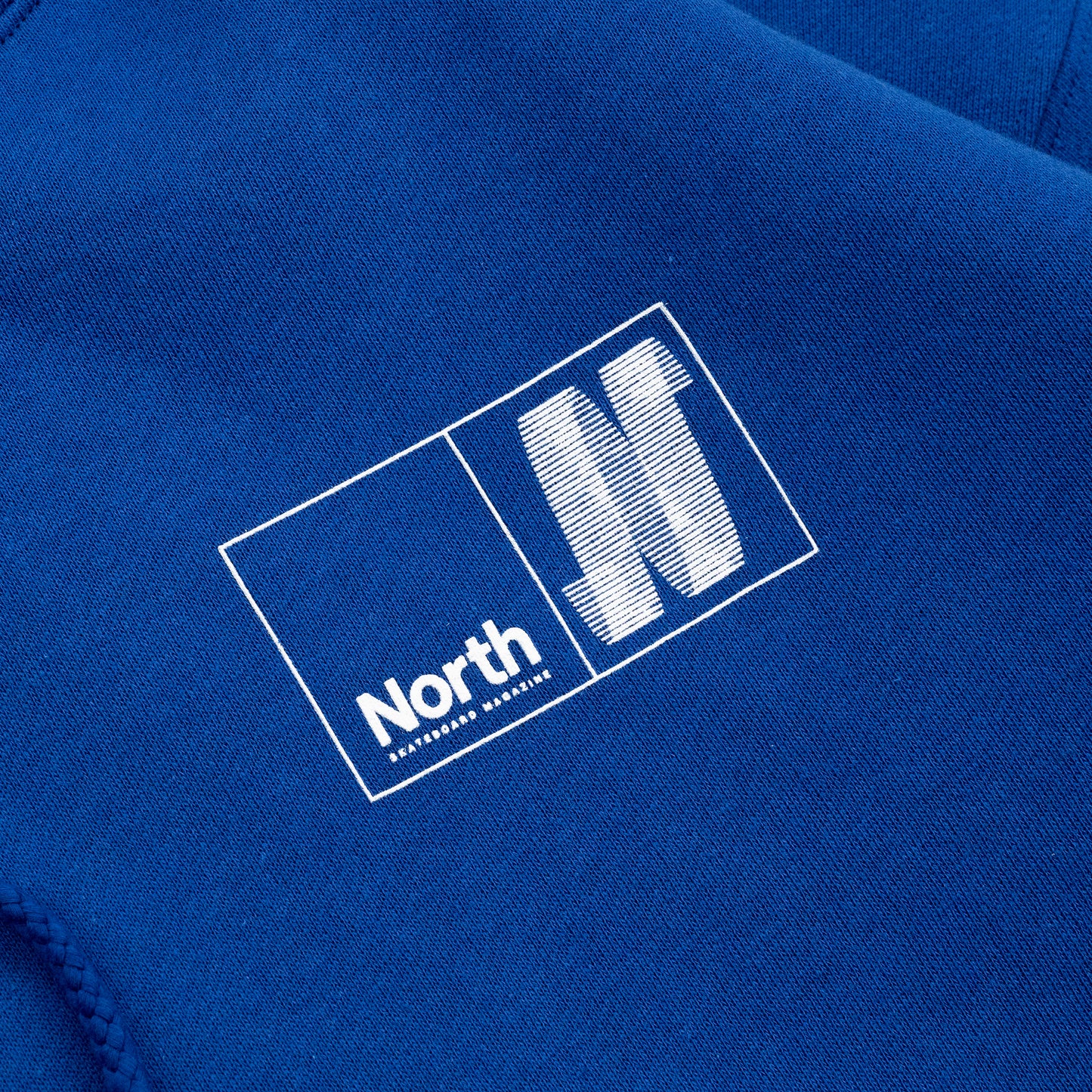 NORTH SKATE MAG N LOGO HOODIE - ROYAL