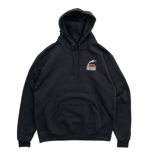 POETS HOME CHAMPION HOODIE - BLACK