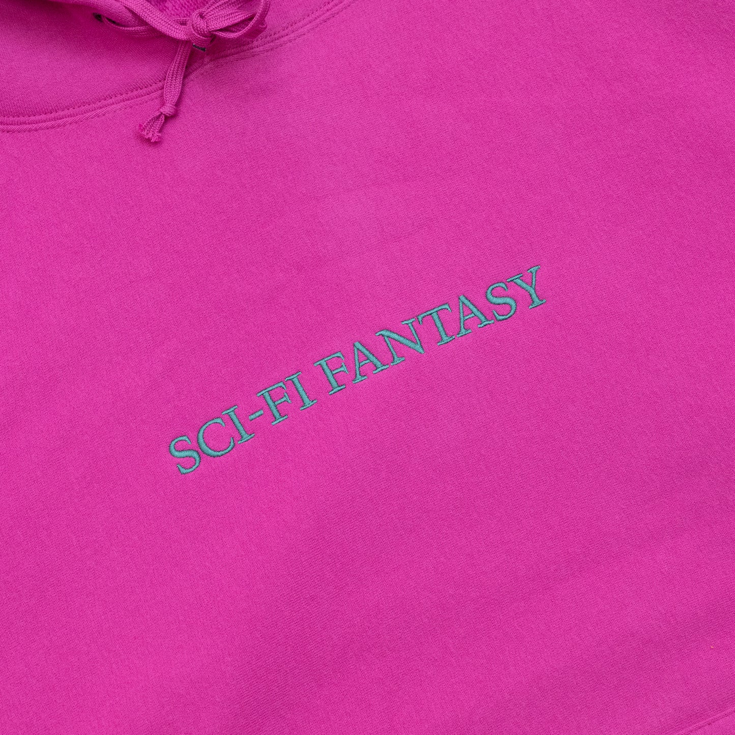 SCI-FI FANTASY LOGO HOODIE - MAGENTA