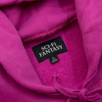 SCI-FI FANTASY LOGO HOODIE - MAGENTA