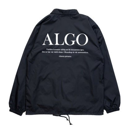 CLUMSY PICTURES ALGO COACH JACKET - BLACK