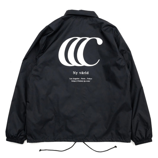 CLUMSY PICTURES LIMITED CCC COACH JACKET - BLACK