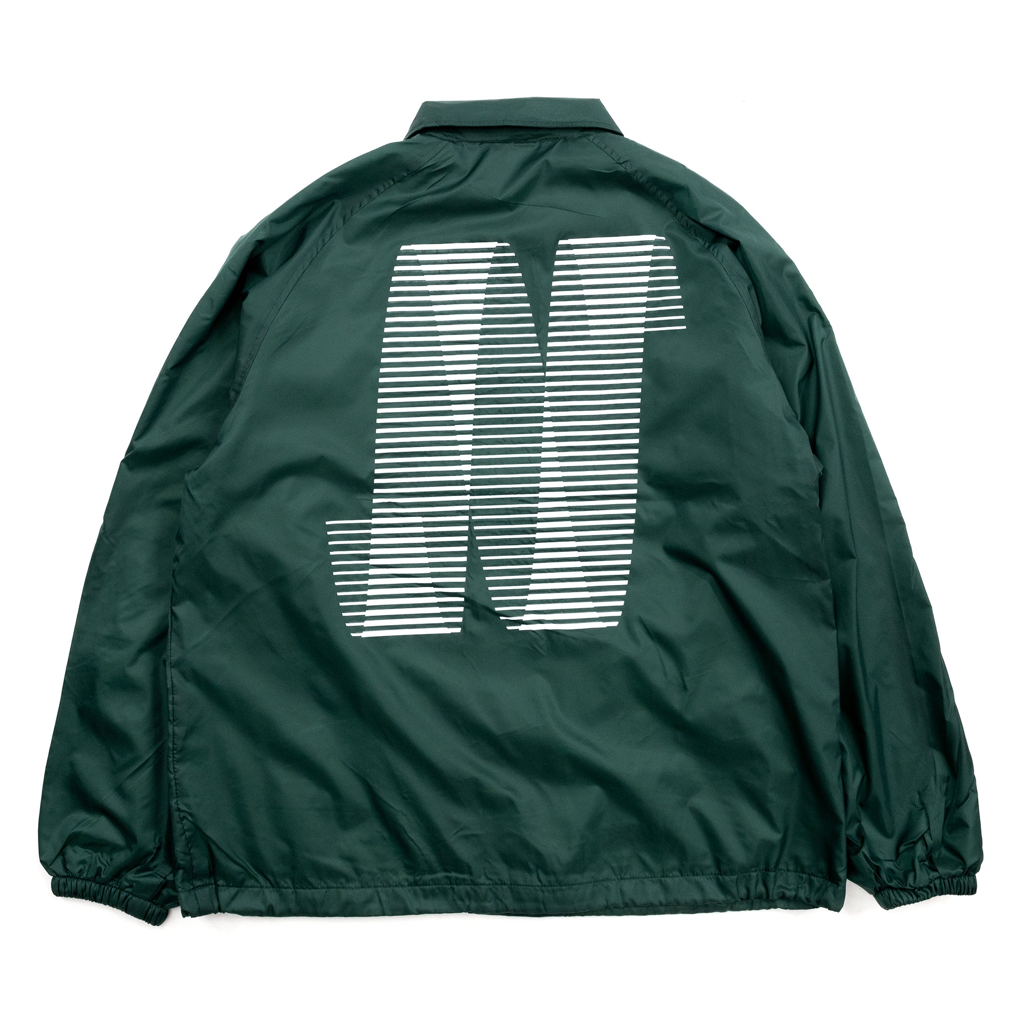 NORTH SKATE MAG N LOGO COACH JACKET - DARK GREEN – Prime Skateboard Gallery