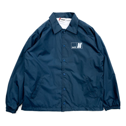 NORTH SKATE MAG N LOGO COACH JACKET - NAVY