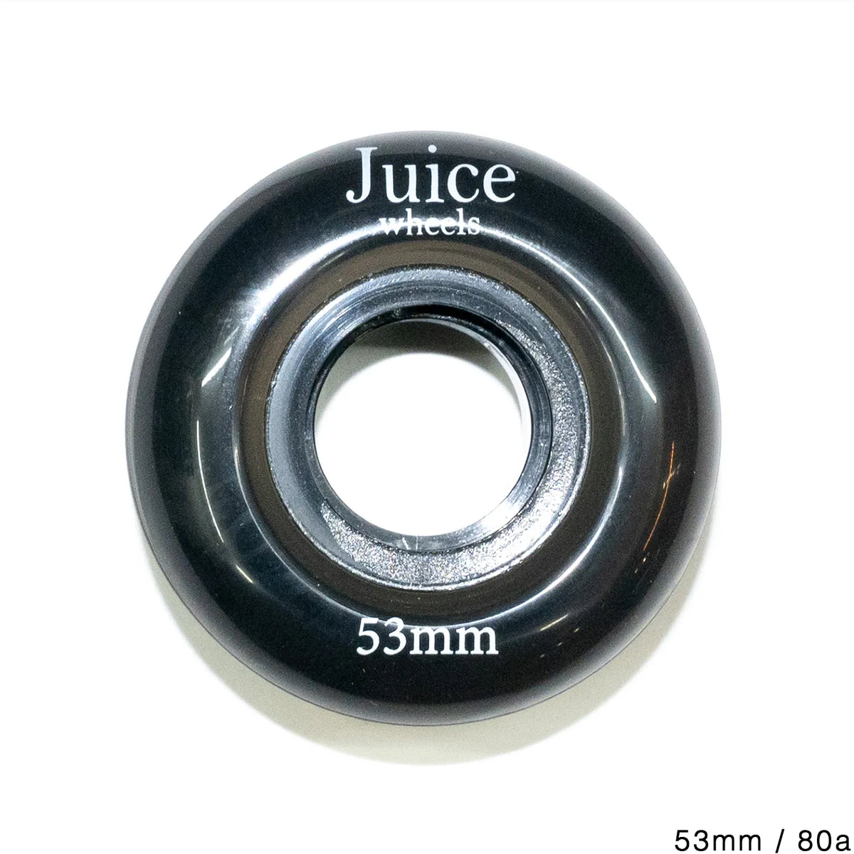 Juice Wheels /  CRUISER BLACK - 53MM / 80A