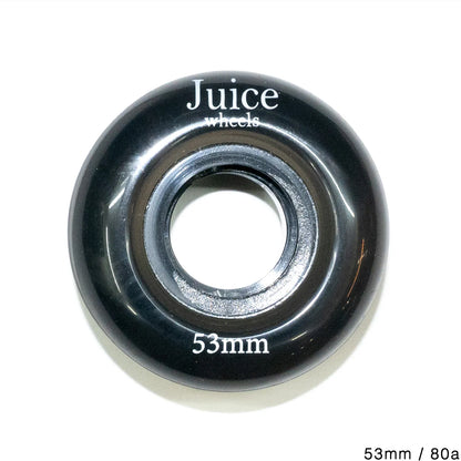 Juice Wheels /  CRUISER BLACK - 53MM / 80A