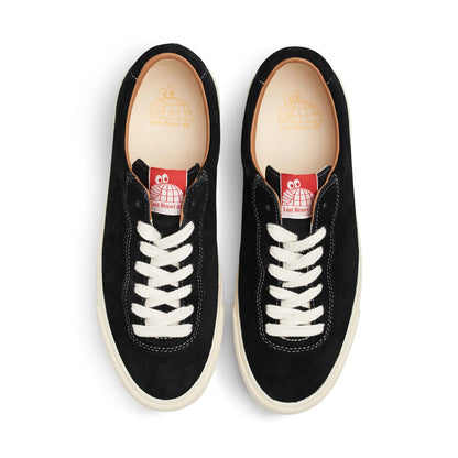 Last Resort AB(ラストリゾート)の名作スケートシューズ「VM001 CANVAS」のBLACK/WHITEカラーの上面からの商品写真