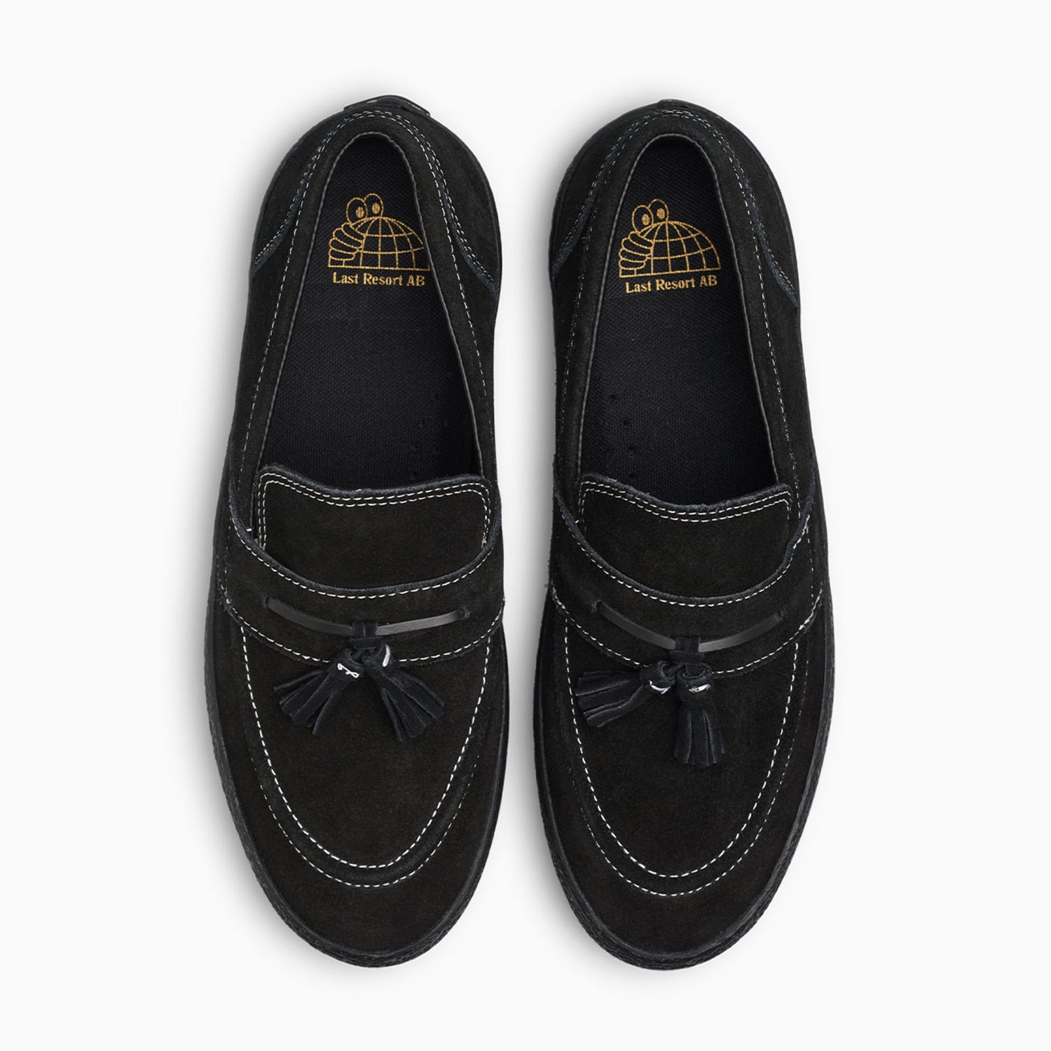LAST RESORT AB VM005 LOAFER SUEDE - BLACK/WHITE/BLACK – Prime