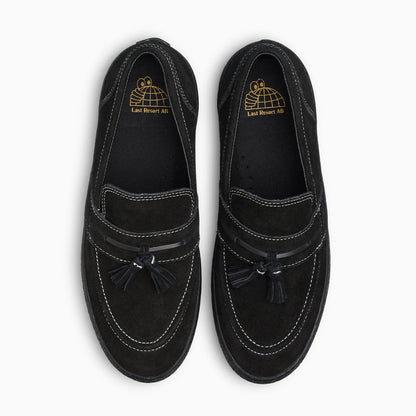 LAST RESORT AB VM005 LOAFER SUEDE - BLACK/WHITE/BLACK