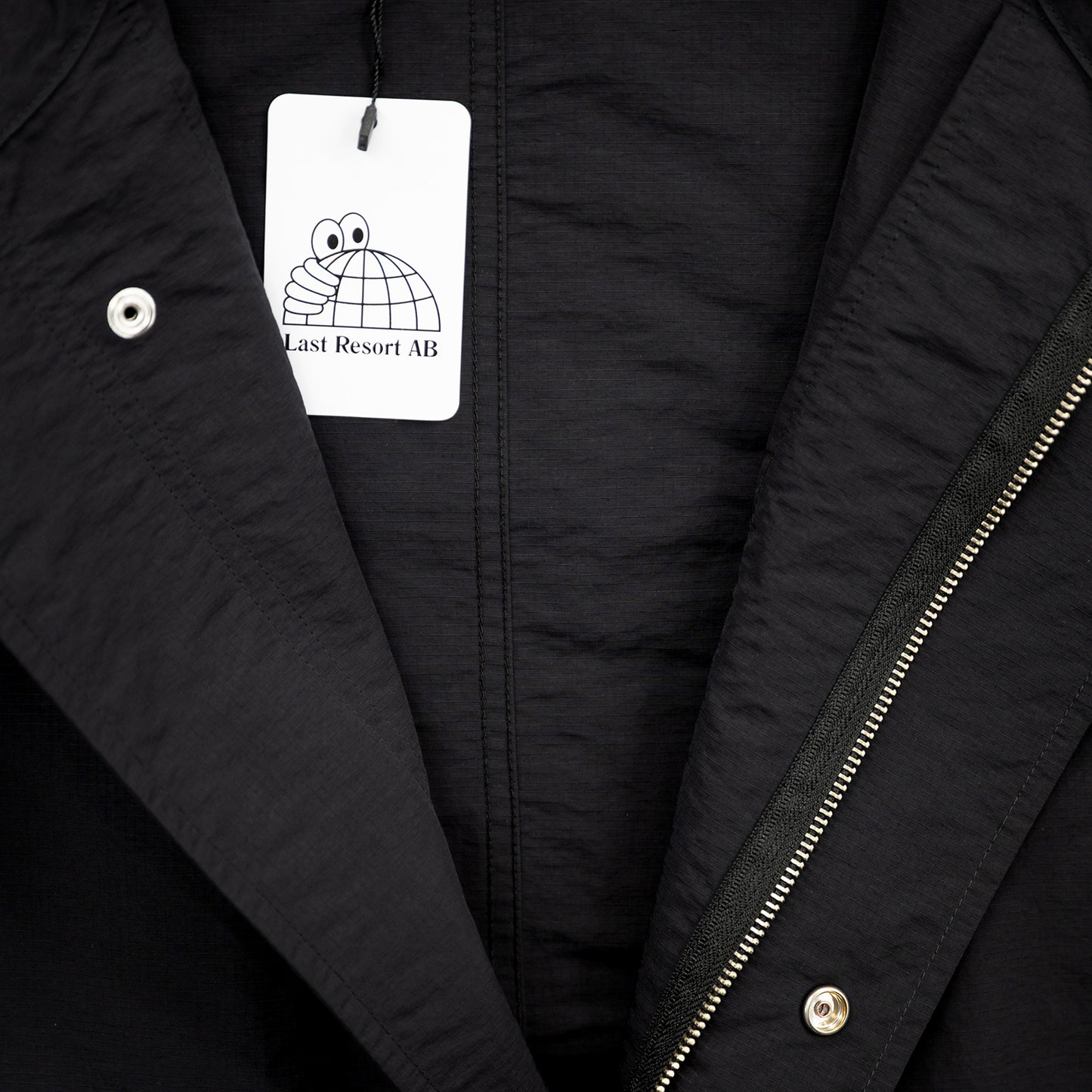 LAST RESORT AB CROPPED JACKET - BLACK