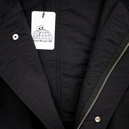 LAST RESORT AB CROPPED JACKET - BLACK