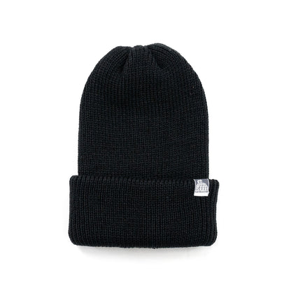 LAST RESORT AB RAMDAM BEANIE - BLACK