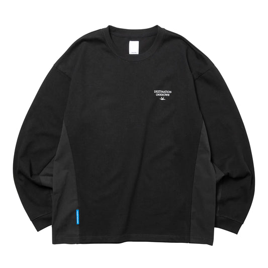 Liberaiders / 3D CUTTING L/S TEE II - BLACK (73501)