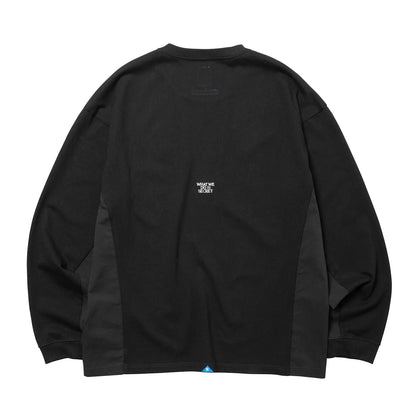 Liberaiders / 3D CUTTING L/S TEE II - BLACK (73501)
