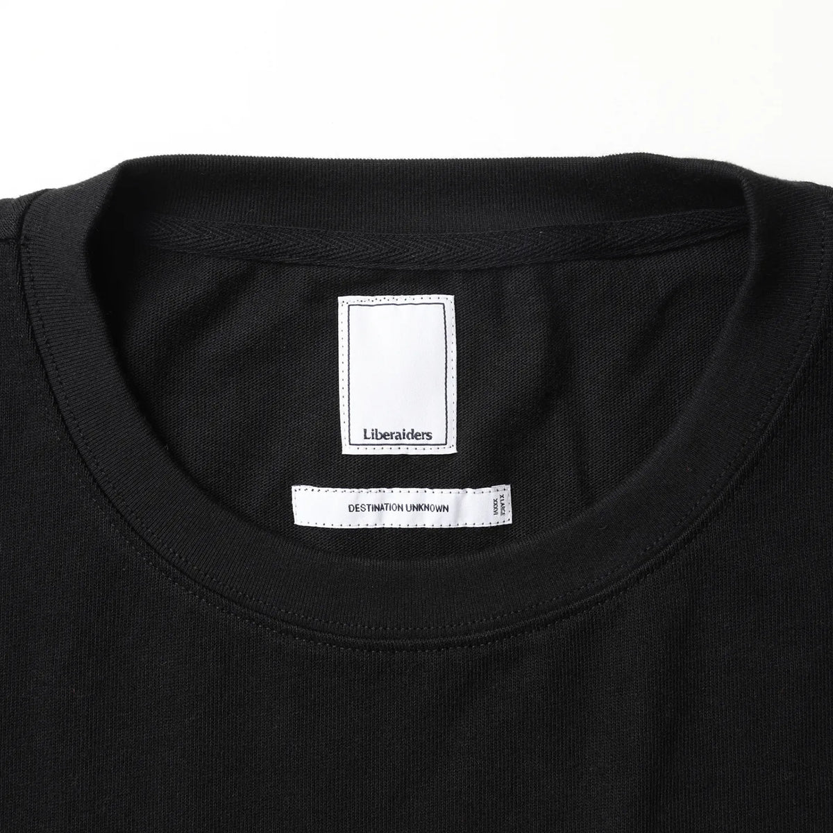 Liberaiders / 3D CUTTING L/S TEE II - BLACK (73501)