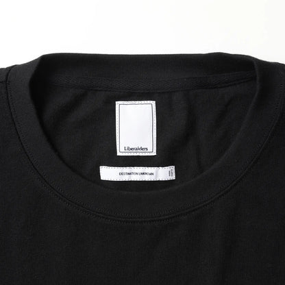 Liberaiders / 3D CUTTING L/S TEE II - BLACK (73501)