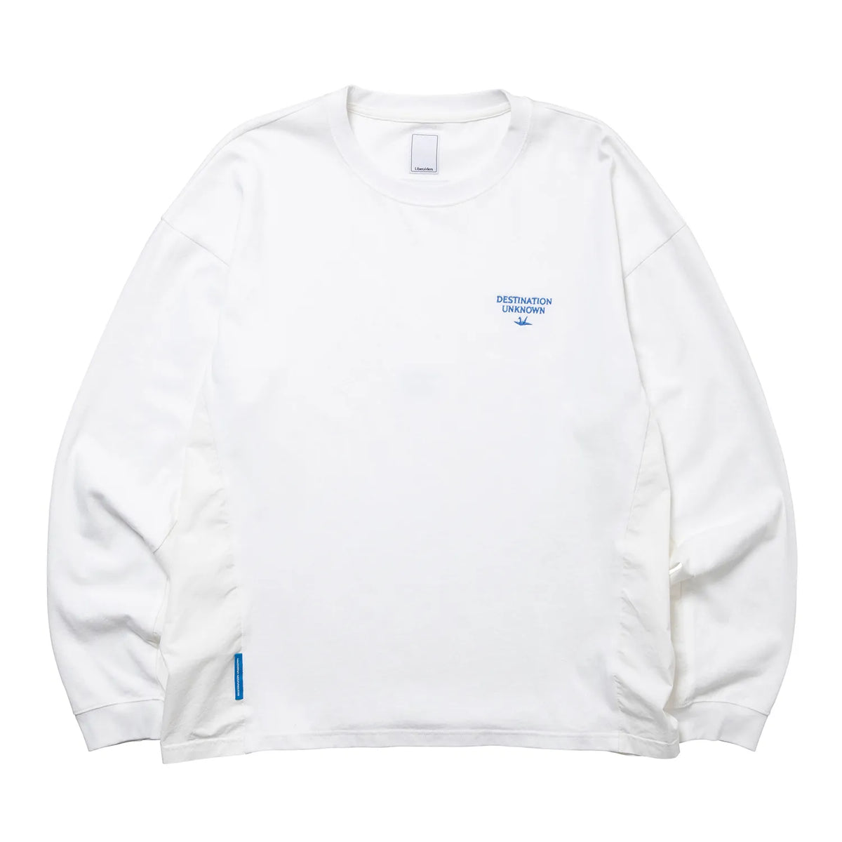 Liberaiders / 3D CUTTING L/S TEE II - WHITE (73501)
