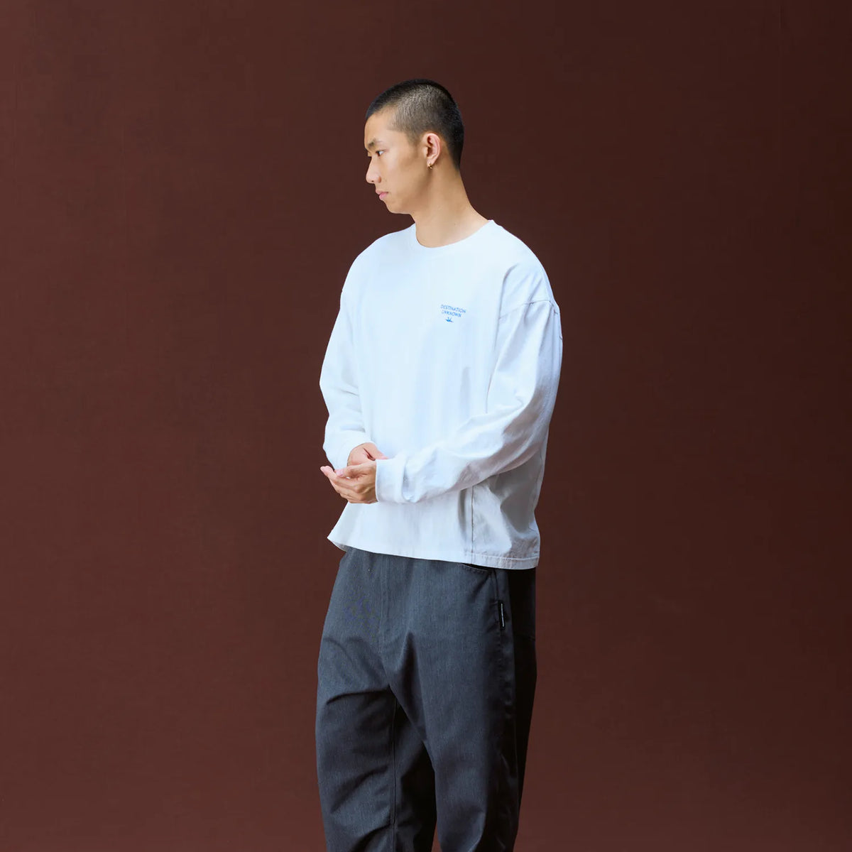 Liberaiders / 3D CUTTING L/S TEE II - BLACK (73501)