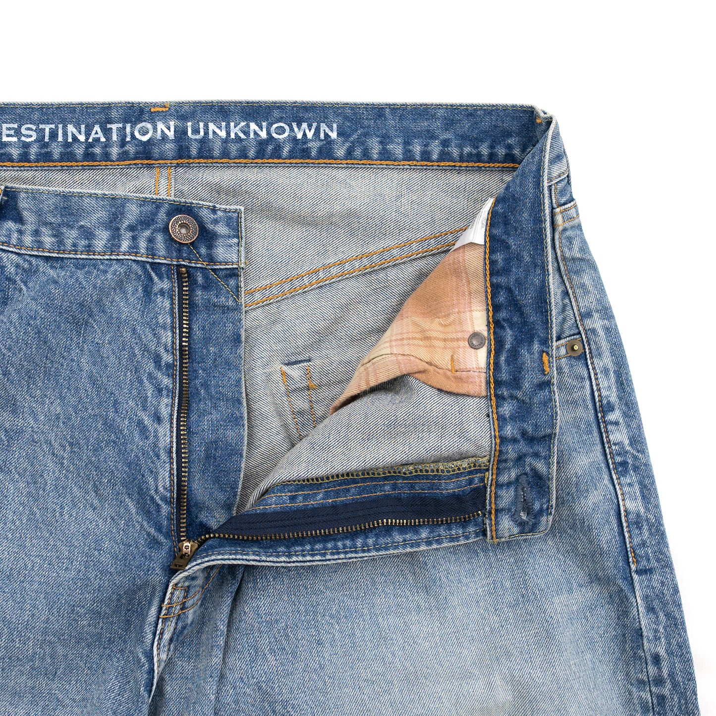 Liberaiders LR LOOSE FIT DENIM PANTS HW (77704) - BLUE