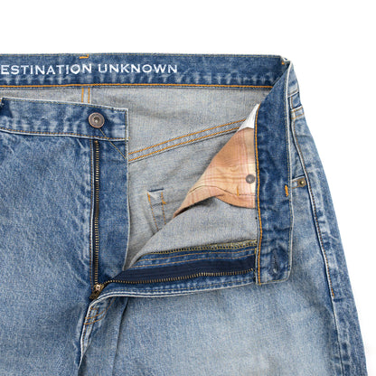 Liberaiders LR LOOSE FIT DENIM PANTS HW (77704) - BLUE