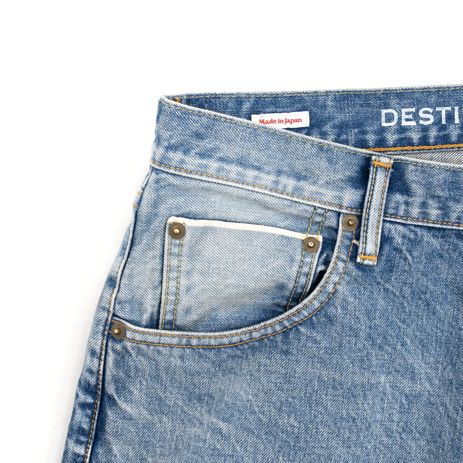 Liberaiders LOOSE FIT DENIM PANTS 78707 - HARD WASH – Prime