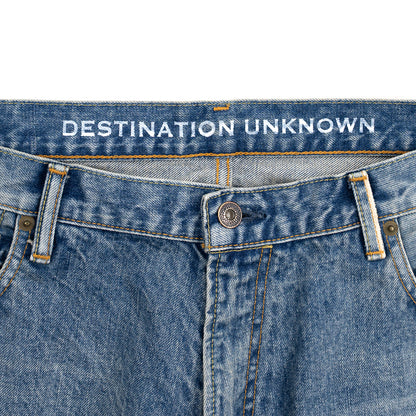 Liberaiders LR LOOSE FIT DENIM PANTS HW (77704) - BLUE