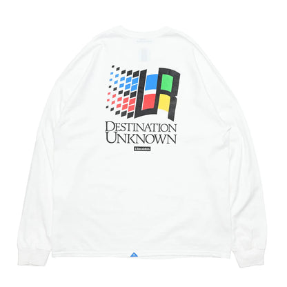 Liberaiders / OS LOGO L/S TEE - WHITE