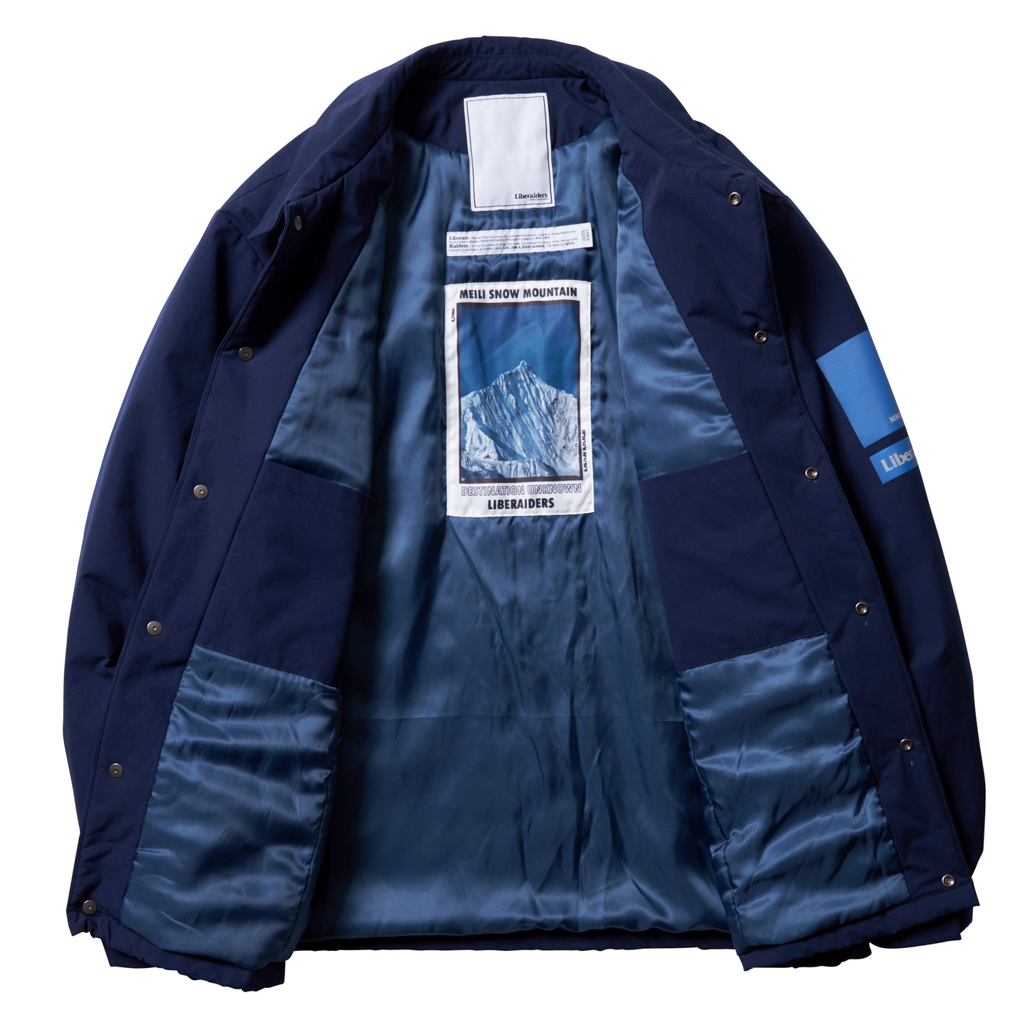 Liberaiders® PUFFER COACH JACKET 78014 - NAVY