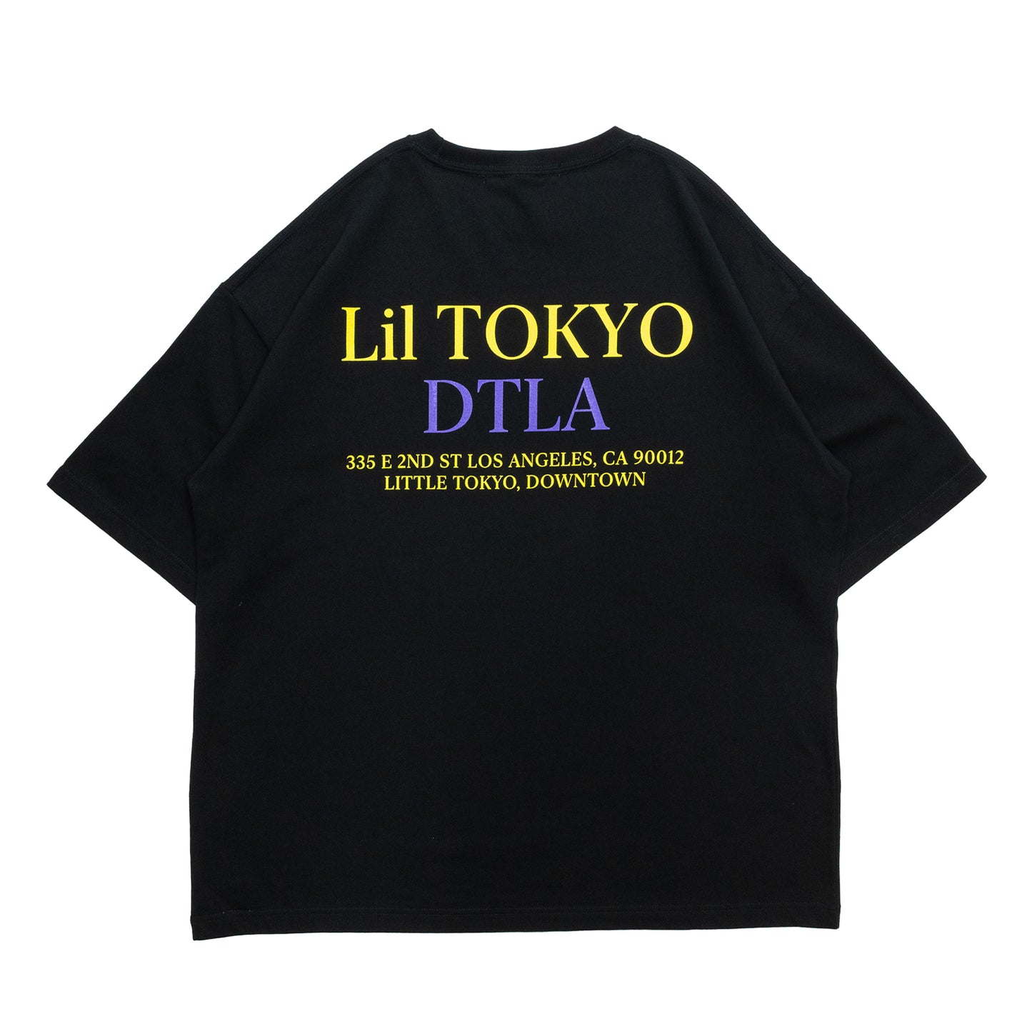 Lil' Tokyo / DTLA S/S TEE - BLACK
