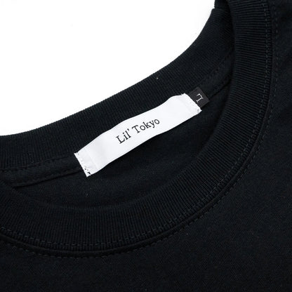 Lil' Tokyo x  GORILLA TACOS CDMX L/S TEE - BLACK