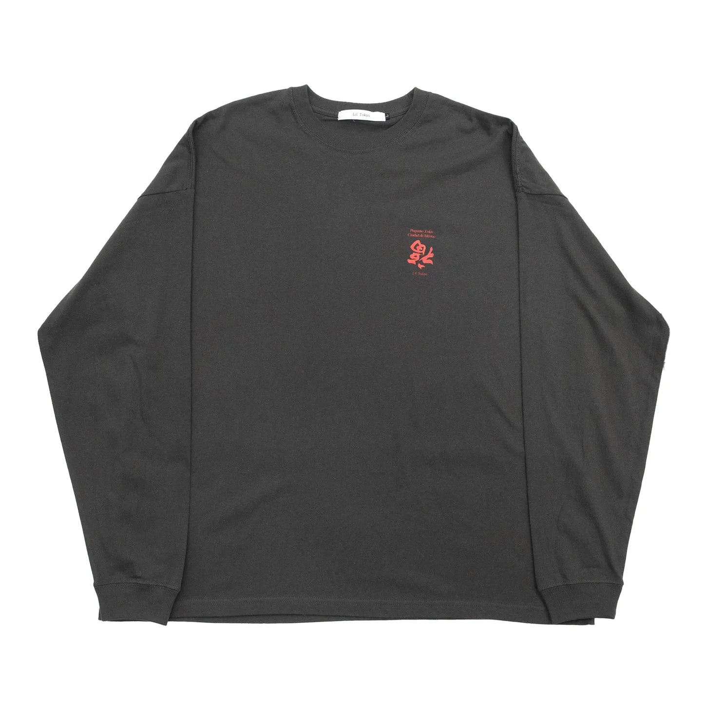 Lil' Tokyo x  GORILLA TACOS MEXICO L/S TEE - SUMI BLACK