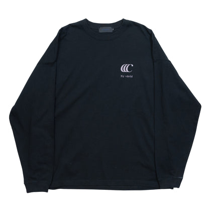 CLUMSY PICTURES ALGO L/S TEE - BLACK