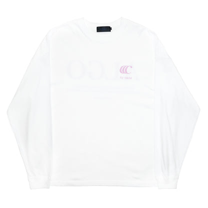 CLUMSY PICTURES ALGO L/S TEE - WHITE