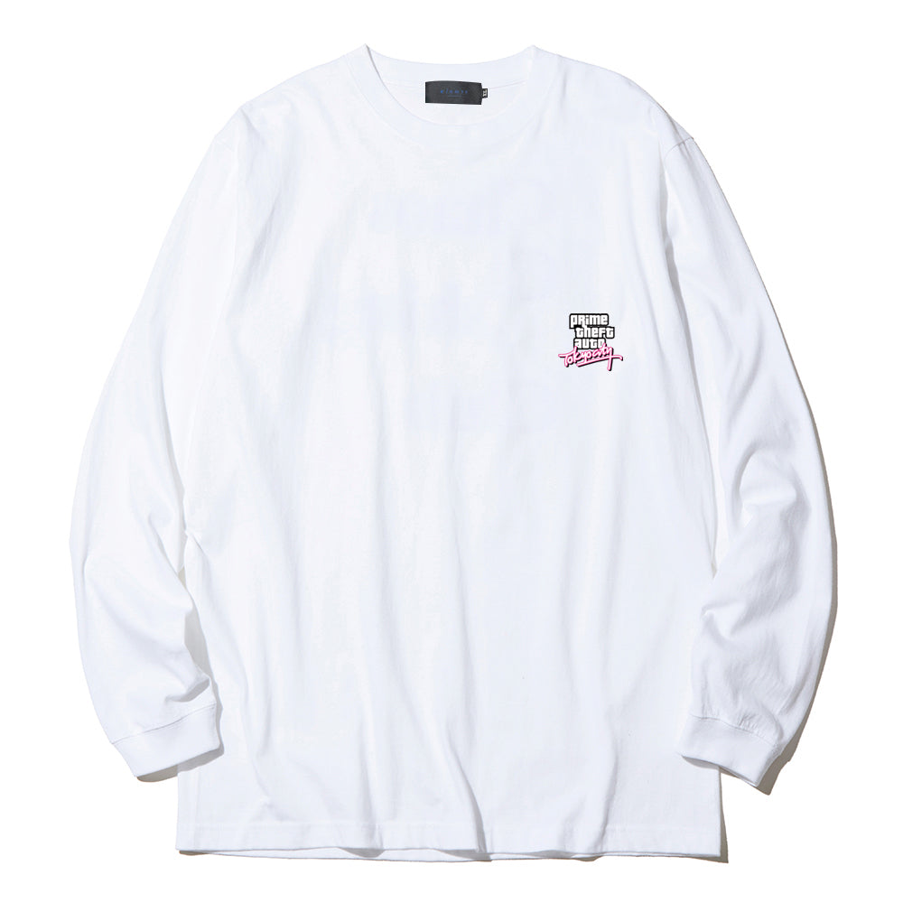 PRIME PTA L/S TEE - WHITE