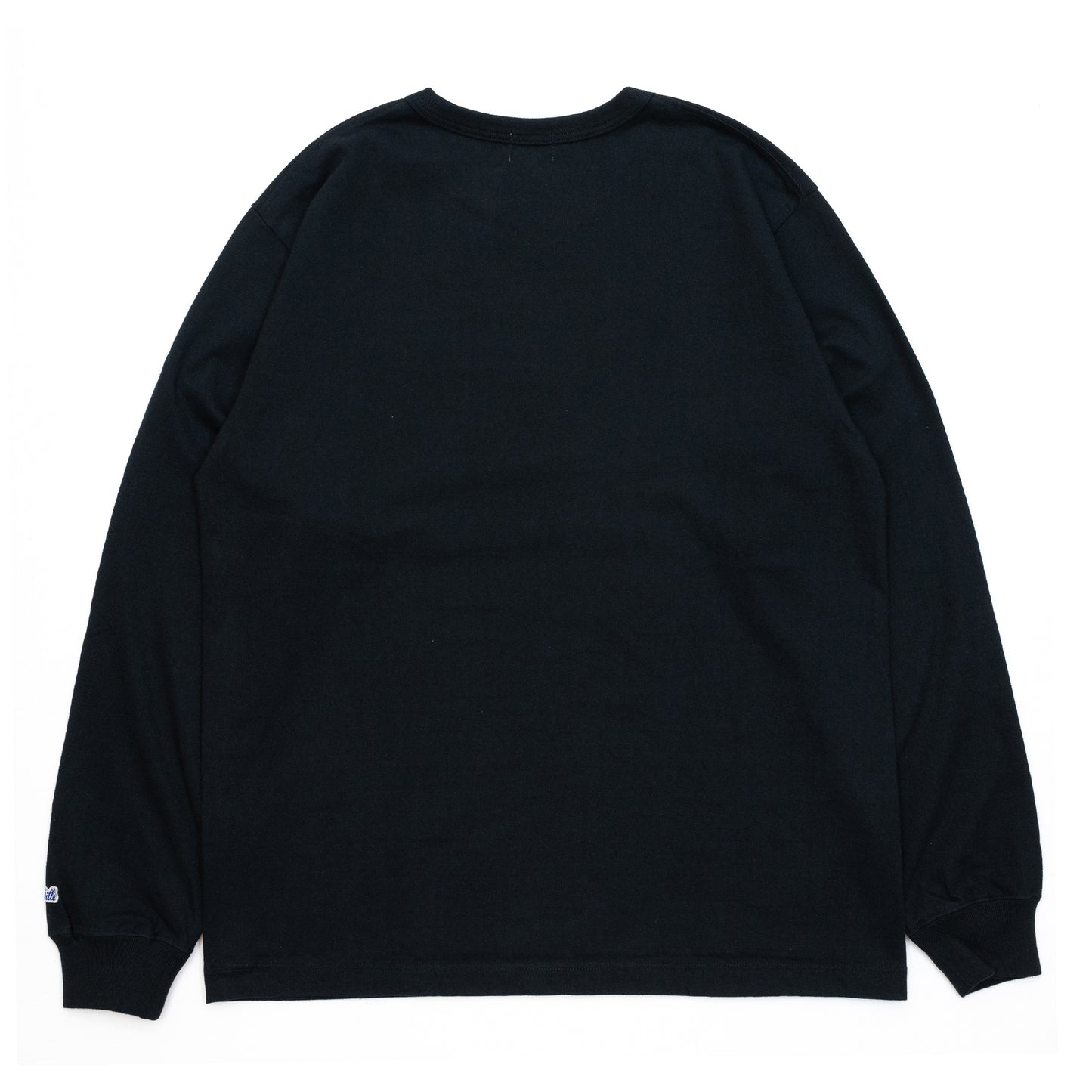 WHITESVILLE LONG SLEEVE POCKET TEE - BLACK（WV68849)