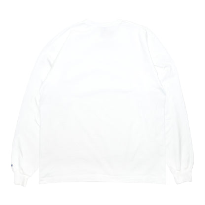 WHITESVILLE LONG SLEEVE POCKET TEE - OFF WHITE（WV68849)