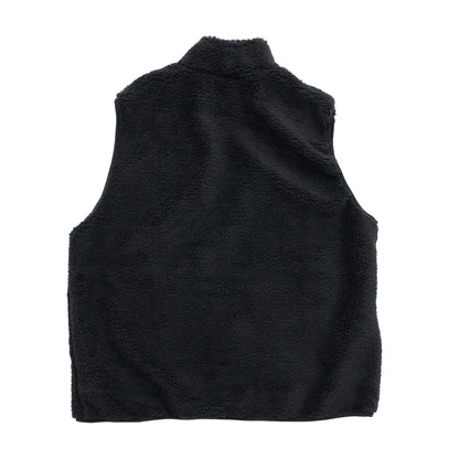 MAGENTA NORTE SHERPA VEST - BLACK
